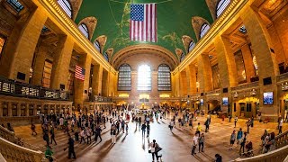 Walking Tour of Grand Central Terminal — New York City 【4K】🇺🇸 [upl. by Nide]