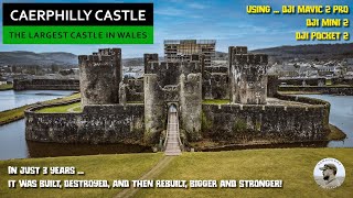 Caerphilly Castle  The Largest in Wales 2nd in Britain [upl. by Hirza]