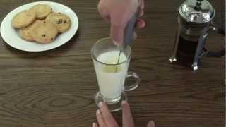 Aerolatte  The Original Steam Free Milk Frother [upl. by Ytok]