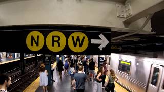 ⁴ᴷ The Busiest NYC Subway Station Times Square–42nd StreetPort Authority Bus Terminal [upl. by Warrenne]