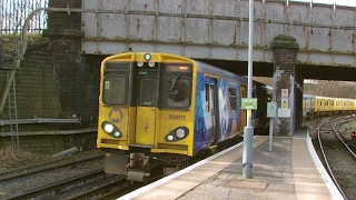 Half an Hour at 216  Birkenhead North Station 1022017  Class 507 508 terminus [upl. by Ennairda]