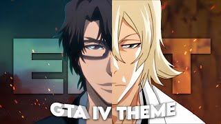 Aizen x Urahara  GTA IV Theme Edit [upl. by Haon]